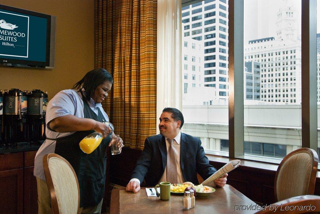 Homewood Suites By Hilton Chicago Downtown Restaurace fotografie